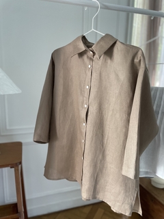 Camisa Over Mocca - Tilo Clothing