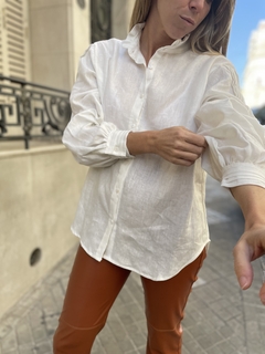 Camisa Alelí Off White - Tilo Clothing