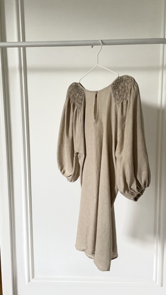 Vestido Smock Linen