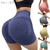Shorts esportivos push-up para mulheres ciclismo shorts corrida fitness cintura alta shorts de ginástica leggings roupas de ioga femininas shorts femininos - comprar online