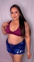 Sutiã de alça reforçada com espuma Plus Size