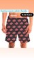 samba canção Sasuke preto c/ vermelho