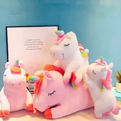 Brinquedo de Pelúcia Unicórnio Kawaii Anjo, Boneca Arco-Íris, Animal de Pelú - comprar online