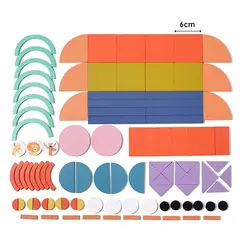 Quebra-cabeças criativos de madeira para crianças, jogo de inteligência, brin na internet