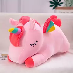 Brinquedo de Pelúcia Unicórnio Kawaii Anjo, Boneca Arco-Íris, Animal de Pelú na internet
