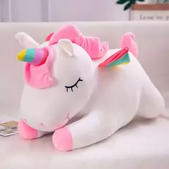 Brinquedo de Pelúcia Unicórnio Kawaii Anjo, Boneca Arco-Íris, Animal de Pelú - Planeta Pequeno