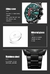 CURREN New Chronograph Men Watches for Sport Casual Stainless Steel Luminous Wristwatches for Male Creative Design Quartz Clock - loja online