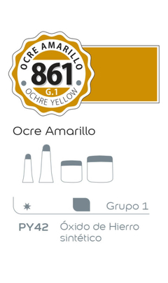 Acrílico Ocre Amarillo 18ml Alba en internet