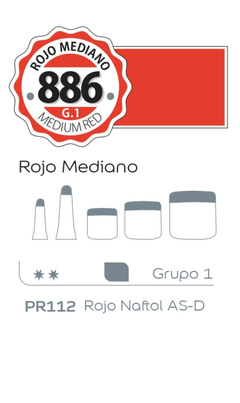 Acrílico Rojo Mediano 18ml Alba en internet