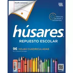 REPUESTO HUSARES N°3 96 HJS CUADRICULADO