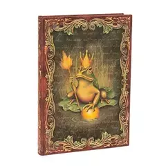 CUADERNO RAYADO Los Hermanos Grimm, El Príncipe Rana tapa dura MIDI