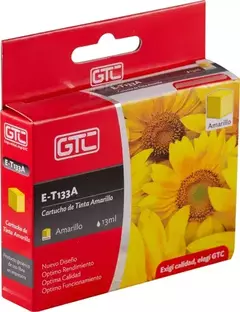 CARTUCHO GTC EPSON 133 AMARILLO - comprar online