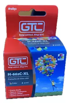 CARTUCHO GTC HP 662C XL COLOR