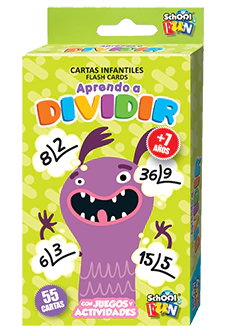 Cartas educativas aprendo a Dividir