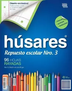 REPUESTO HUSARES N°3 96 HJS RAYADAS