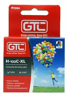 CARTUCHO GTC HP 122N XL color