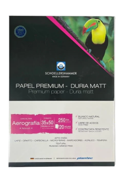BLOCK SCHOELLER AEROGRAFIA DURIA 35x50 250G - comprar online