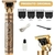 Máquina de cortar cabelo aparelho barbeador elétrico para fazer barba cortador usb profissional inova