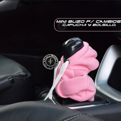 Mini Buzo Fullrick Rosa Viejo con cordon blanco -