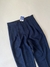 Calça alfaiataria school azul - 34/36 - - Girltrash brecho