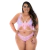 CONJUNTO SENSUAL CORSELET PLUS PIMENTA SEXY - Milah Lingerie e Sex Shop