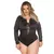 BODY MANGA LONGA GLADIADORA PLUS SIZE PIMENTA SEXY