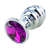 PLUG ANAL DE AÇO INOXIDÁVEL COLMEIA TAMANHO G SEXY IMPORT - Milah Lingerie e Sex Shop