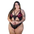 CONJUNTO SENSUAL CORSELET PLUS PIMENTA SEXY - Milah Lingerie e Sex Shop