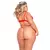 Imagem do BODY KISS PLUS EM CIRRE COM STRASS TALLYTA MODA APIMENTADA