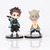 6 pçs/set Anime Demon Slayer Figura Kimetsu No Yaiba Figura Q Posket Kamado Tanjirou Kamado Nezuko Agatsuma Figura Brinquedos 7cm na internet