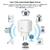 Carregador inteligente WiFi Soquete UE 16A Monitor de Energia Função de Tempo Tuya SmartLife APP Controle Funciona Com Alexa Google Assistant Yandex