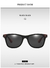 Óculos de Sol Polarizados Masculinos Óculos de Sol de Condução de Luxo Para Homens Óculos de Sol Masculinos Clássicos Óculos de Sol de Viagem Óculos de Sol de Pesca UV400 - loja online