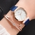 Imagem do Luxo Feminino Pulseira Relógios de Quartzo Para Mulheres Relógio Magnético Feminino Vestido Esportivo Rosa Mostrador Relógio de Pulso Relógio Relogio Feminino