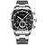CURREN Relógio Masculino Top Brand Luxo Esportes, Aço Completo Impermeável Cronógrafo Relógio de Pulso - comprar online