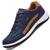 Sapatos Masculinos de Couro Tênis Tendência Casual Sapato Italiano Respirável Lazer Tênis Masculino Antiderrapante Sapatos Masculinos Vulcanizados