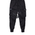 Fitas Harém Joggers Calças Carga Masculinas Streetwear 2022 Hip Hop Casual Bolsos Calças de Faixa Masculino Harajuku Moda Calças - comprar online