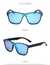 HOOBAN 2022 Novos Óculos de Sol Quadrados Polarizados Homens Mulheres Moda Quadrado Masculino Óculos de Sol Design de Marca Uma Peça Óculos de Lente UV400 - Santuario Digital