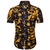 Camisas casuais de negócios com estampa de pontos M-5XL para o verão manga curta regular tamanho grande roupas formais masculinas escritório abotoado blusas na internet
