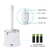 Luz noturna de banheiro PIR Sensor de movimento Luzes de banheiro LED Lâmpada noturna de banheiro 8 cores Iluminação de vaso sanitário para banheiro - loja online