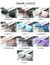 2022 Nova Moda Senhora Grande Sem Aro Quadrado Abelha Óculos de Sol Feminino Masculino Óculos Pequenos Gradiente Óculos de Sol Feminino UV400 - comprar online