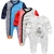 Roupas de inverno para bebês recém-nascidos 2/3 pçs bebê meninos meninas macacões manga longa roupas infantis roupas infantis macacões trajes - loja online