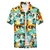 26 cores verão moda masculina camisas havaianas manga curta botão coco árvore impressão casual praia aloha camisa plus size 5XL - Santuario Digital