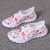 Sapatos de enfermeira Rimocy Tênis feminino estampado respirável Sapatilhas antiderrapantes leves antiderrapantes femininas com fundo macio sapatos esportivos casuais na internet