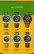 Imagem do Relógios de ouro de luxo NAVIFORCE para homens esportes casuais cronógrafo alarme relógio de pulso de quartzo couro impermeável relógio digital 9163