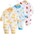 Macacão de bebê de algodão manga longa macacão de bebê recém-nascido bonito macacão de bebê roupas para casa bebê menina roupas de inverno
