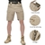 Calções táticos militares urbanos masculinos ao ar livre à prova d'água calções de carga resistentes ao desgaste rápido multi bolsos calças de caminhada tamanho grande - comprar online