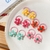 2/10/20 Pçs/Conjunto Bebê Meninas Bonito Dos Desenhos Animados Flor Arco Scrunchies Elásticos Elásticos Crianças Faixas de Cabelo Crianças Acessórios de Cabelo na internet
