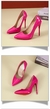 2022 Moda Salto Alto 35-45 Plus Size Sapatos Femininos 12cm Fino Stiletto Banquete Sapatos de Casamento Sexy Bico pontudo Sapatos de Festa Femininos na internet