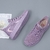 Sapatos casuais de moda feminina de verão, sapatilhas de malha, mocassins, tênis femininos de grife, oco e respirável, mocassins femininos