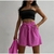 Imagem do Agasalho Feminino Shorts Camisa Conjunto de Duas Peças Conjunto Verde Manga Longa Top Shorts Terno 2022 Verão Casual Feminino Roupas de Peito Único